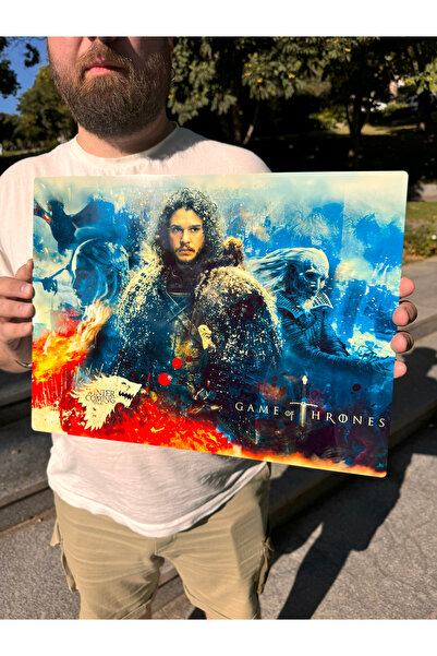 İmposter Gift Game of Thrones Metal Poster Yüksek Kalite Duvar Posteri