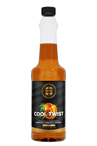 By Tüfekçi Cool Twist Mango Portakal Refresha Konsantresi 750 ml – Yeni Formü...
