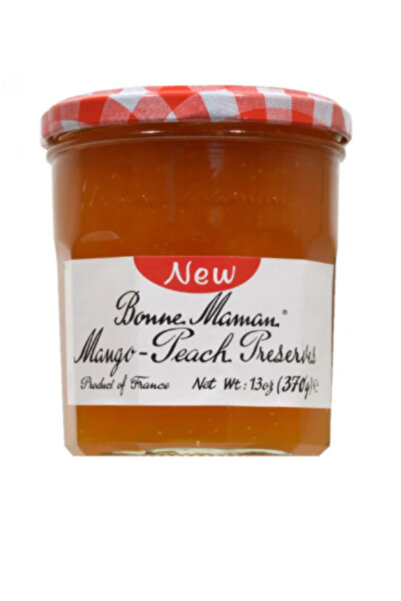 Bonne Maman مربى المانجو والخوخ (370 جرام) × 4 قطع