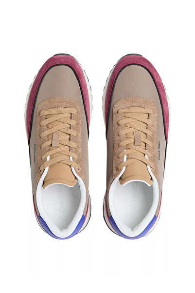 Calvin Klein Erkek Süet Detaylı Rahat Taban Kahverengi Sneaker HM0HM01714-0HR