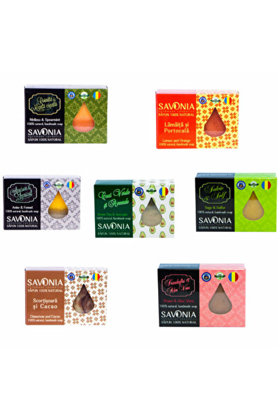 Savonia Top 7 Pack – The Most Fragrant Natural Soaps