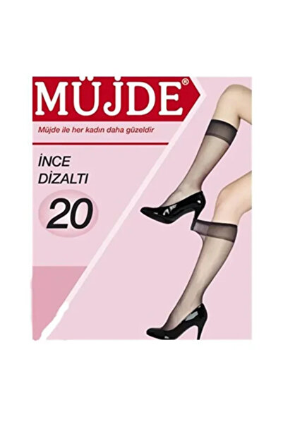 Müjde Thin Knee-High Socks 24 Pack 57 (Skin)