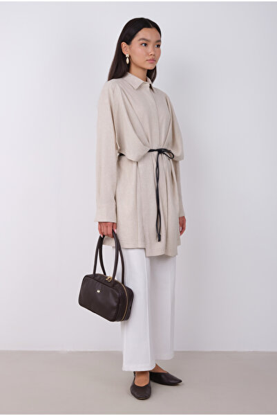 HEQA Geniş Parçalı Tasarım Gömlek