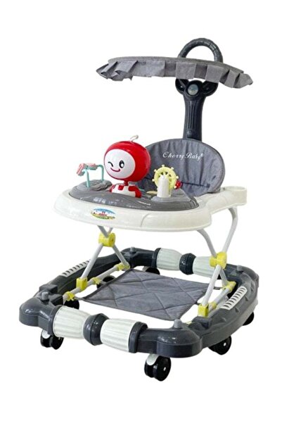 kiddoz Baby Walker - Dark Grey
