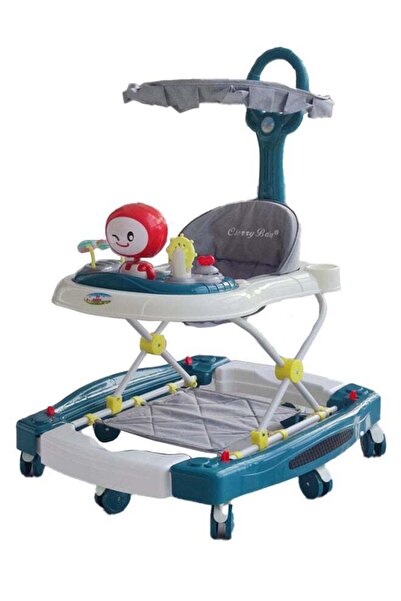 kiddoz مشاية أطفال متعددة الوظائف - ليك جرين