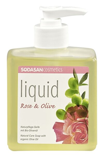 JollyMag Sapun Lichid/Gel De Dus Bio Trandafir-Masline 300 ml Sodasan