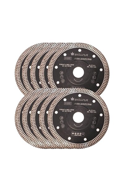 JollyMag Disc diamantat turbo subtire, ceramica, taiere umeda si uscata, set ...
