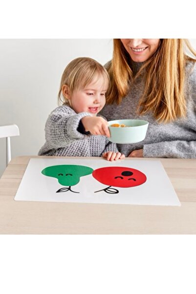 IKEA Grönfınk Children's American Flag 30X40 Red Green