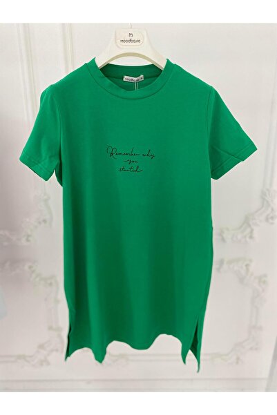 Moodbasic YAZILI BASKILI T-SHIRT