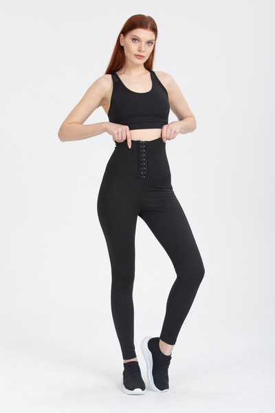 S&W SWEET WOMEN Slimming Slimming Sauna Thermal Agraphed Clip Corset Leggings