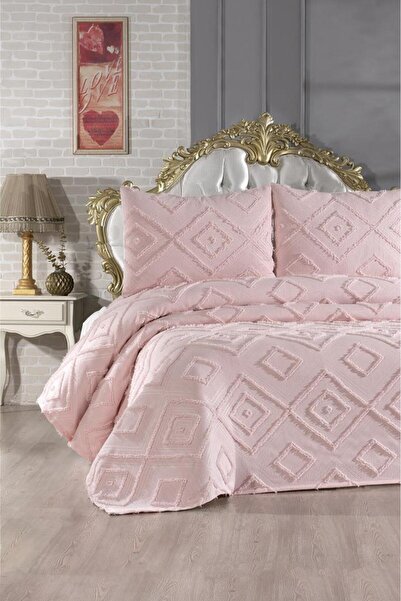 Çeyiz Diyarı Dowry Land Samira 3 Piece Double Pique Set Powder