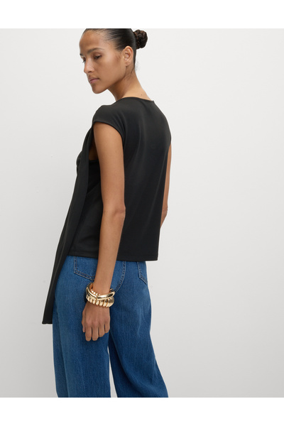 Marks & Spencer Siyah Detaylı Bluz