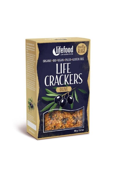 JollyMag LIFECRACKERS with raw olives 90g
