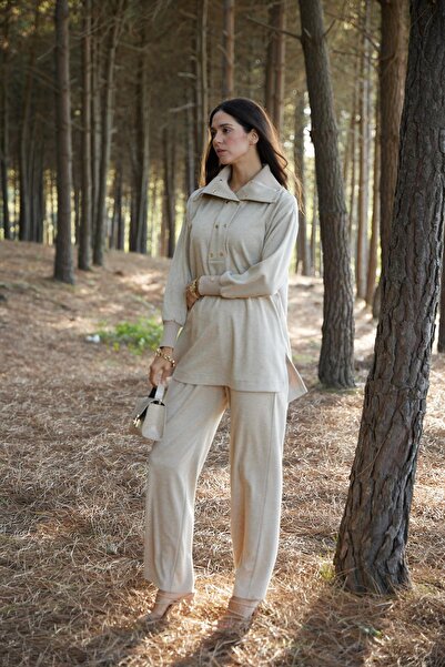 Moodbasic ÇITÇIT DETAYLI TRİKO TAKIM