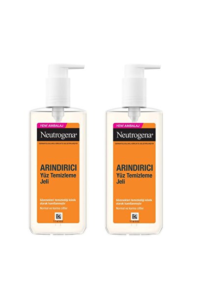 Neutrogena Arındırıcı Yüz Temizleme Jeli 200 Ml - 2 adet
