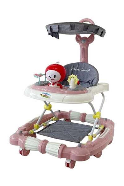 kiddoz مشاية أطفال - لون وردي جذر اللوتس