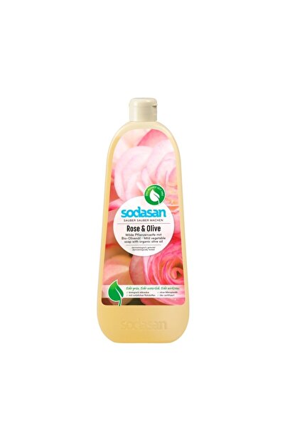 JollyMag Organic Rose-Olive Liquid Soap/Shower Gel 1 L Sodasan