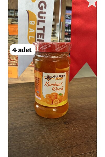 GÜLTEKİN BAL KUMKUAT REÇELİ 400 GRAM 4*400 =1600 GR