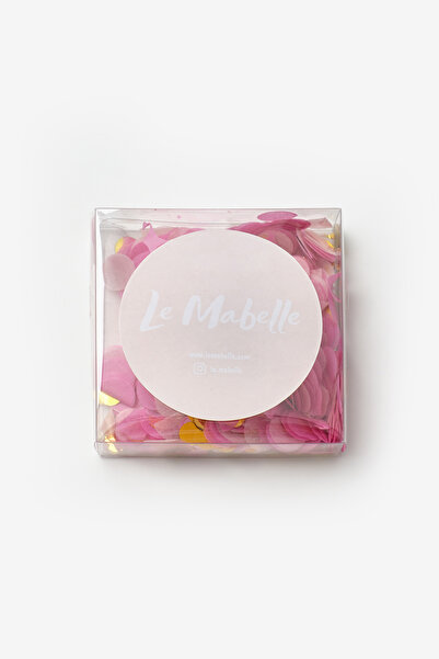 Le Mabelle حفلة كونفيستي الوردية