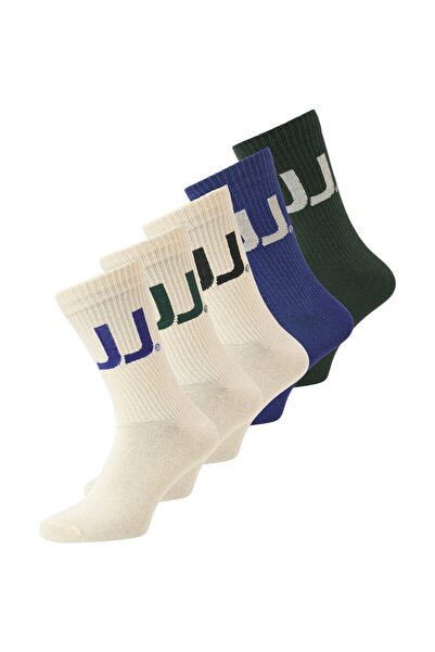 Jack & Jones JACK &JONES Kai Tennis Socks 5 Pairs JNR - 12280317-Duffel Bag