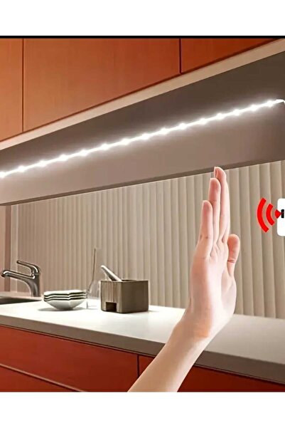 ÇEÇEN HOME (4 METRE)USB'Li Sensörlü Gün Işığı Su Geçirmez Akıllı Şerit Led,Mutfak-Yatak Odası Vb. Şerit Led