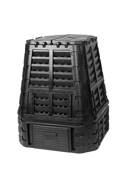 JollyMag Compostor de gradina, 740 L, negru