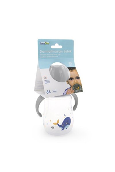 JollyMag Dětská láhev BabyJem s rukojetí a silikonovým dudlíkem (Barva: Oranžová)