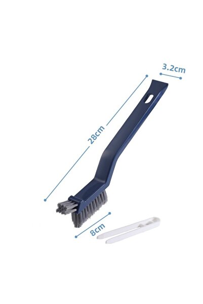 Flippy 3in1 Floor, Grout Cleaning Brush, Flippy, PP, Steel, Plastic Bristles, Lint and Hair Tweezers