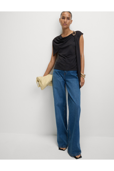 Marks & Spencer Siyah Detaylı Bluz