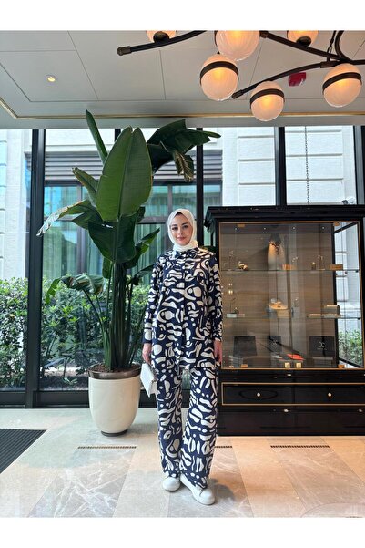 Moodbasic PULPAYETLİ DESENLİ CUPRA TAKIM