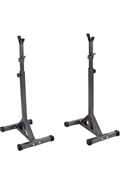 Alcoach حامل دمبل القرفصاء والباربل بارتفاع قابل للتعديل من 105 إلى 160 سم، و...