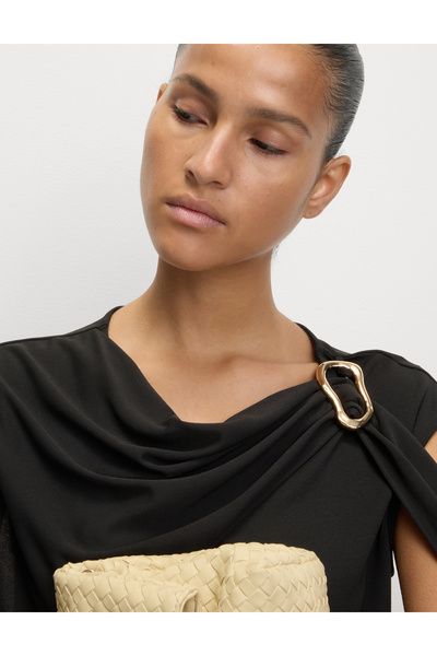 Marks & Spencer Siyah Detaylı Bluz