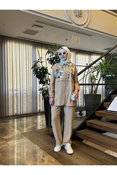 Moodbasic GOLD SİMLİ JAKARLI CUPRA TAKIM