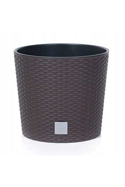 JollyMag Ghiveci decorativ de flori, Prosperplast, Rato Round, rotund, maro, ...