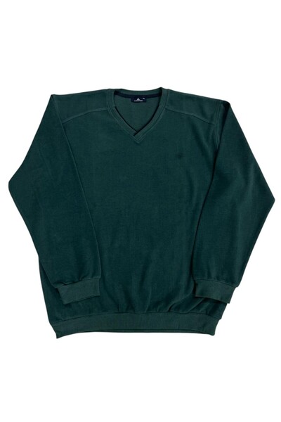 lacaton Plus Size V-Neck Sweatshirt