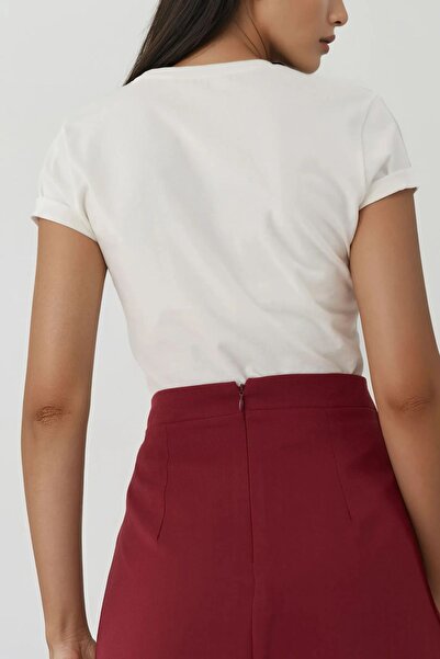 Hiccup High Waist Lightweight Lycra Bell Skirt