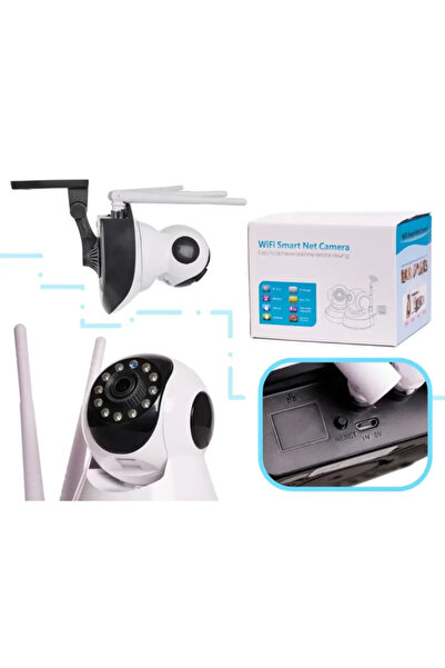 NEO HD surveillance camera with 360 rotation, WiFi, 3 Antennas, with Baby Monitor Night Vision and Auto Rotation
