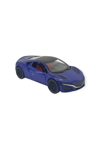 Vardem Pull and Drop Car Metal - 3691C - Blue