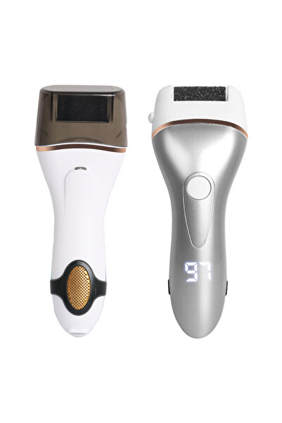 NEO Callus and dry skin removal device set Calus Neo™ Foot Polisher Cap, with lid, digital display