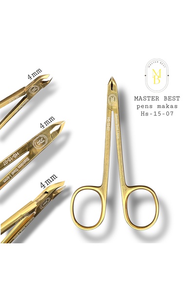 Master Best Gel Tırnak Manikür Pens Makası