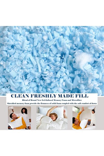 Denx Neck Pillow for Sleeping,Cervical Pillow for Neck & Spine,Ergonomic Contour Cushion,DX3626