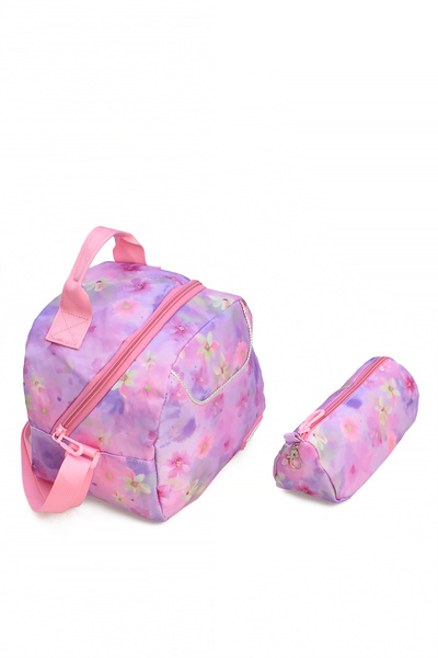 ELATAE Girl's 3-Piece Elementary School Bag Set School Bag & Thermal Lunch Bag & Pen Holder 1490
