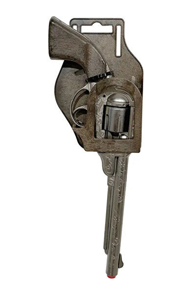 Gonher Revolver Politie Mat (8 capse)