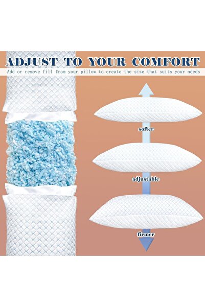 Denx Neck Pillow for Sleeping,Cervical Pillow for Neck & Spine,Ergonomic Contour Cushion,DX3626