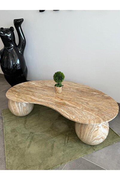 Avem Design İBİZA ELİT MERMER GÖRÜNÜMLÜ ORTA SEHPA