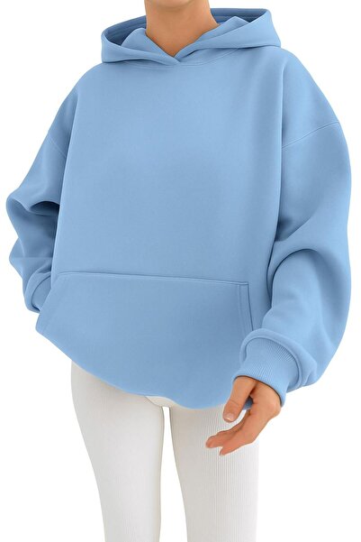 E-ROMA Φούτερ unisex με κουκούλα