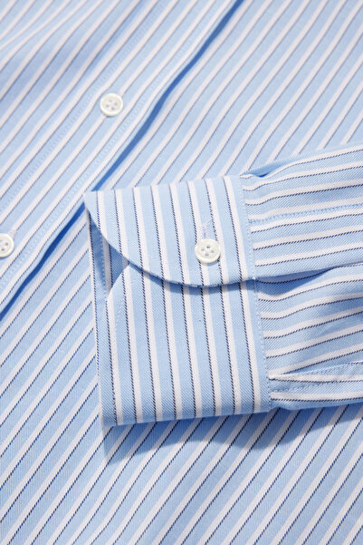 W Collection Blue Long Sleeve Shirt