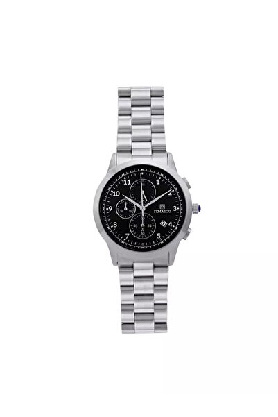 femascu 8406 Metal Men's Wristwatch – Silver Color – Stainless Steel Band – 5...