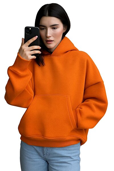 E-ROMA Hanorac unisex cu glugă