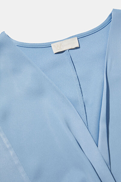 W Collection MAVİ BLUZ